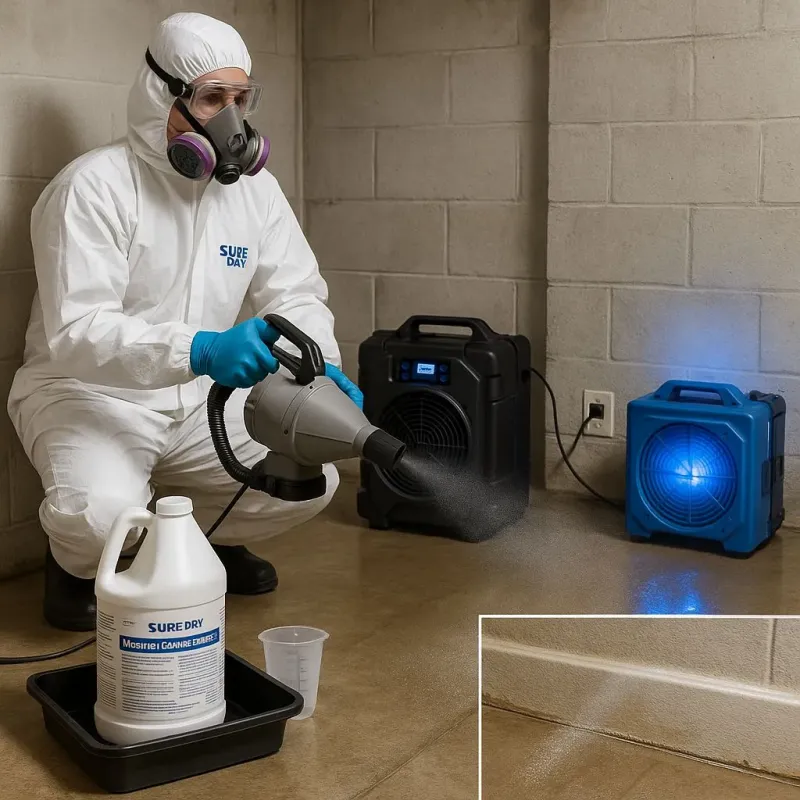 Sanitization and Odor Removal process in Mount Wolf, PA