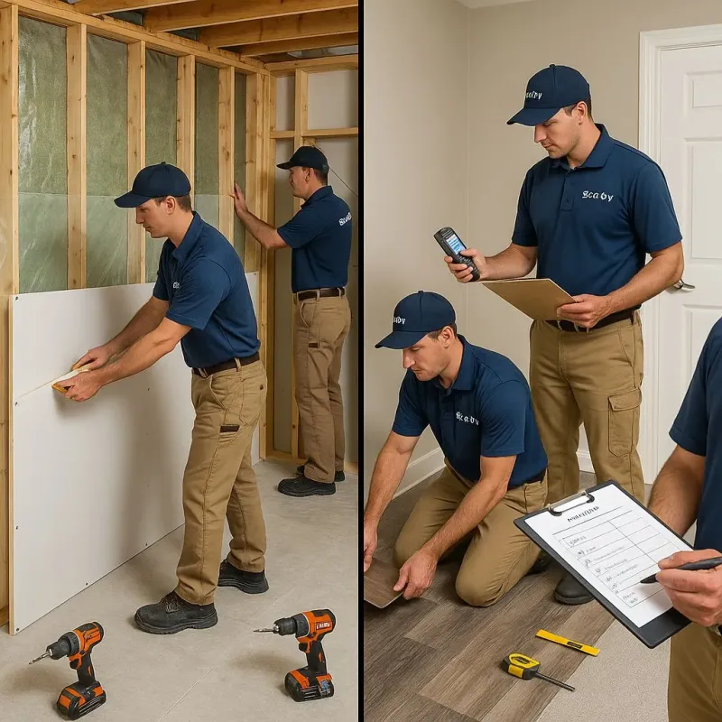 Repairs and Reconstruction process in Mount Wolf, PA