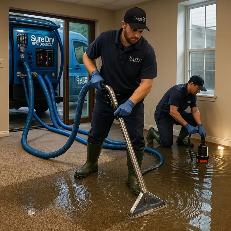 Water Extraction and Removal process in Mount Wolf, PA